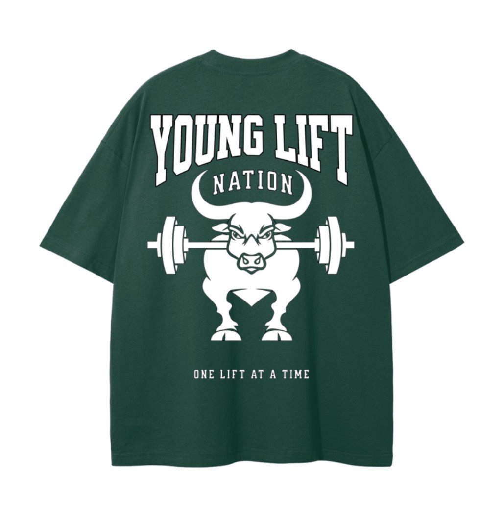 Inner Bull Tee GRN/WHT(Limited Stock)