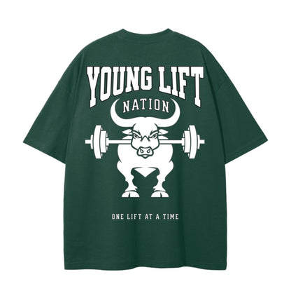 Inner Bull Tee GRN/WHT(Limited Stock)