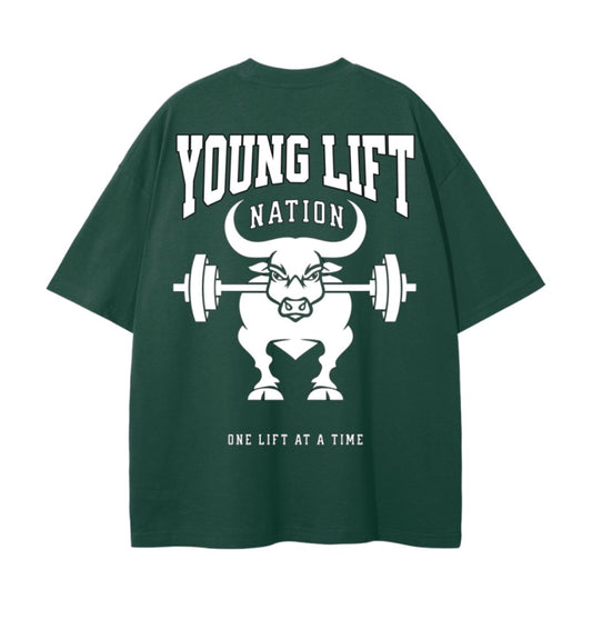 Inner Bull Tee GRN/WHT(Limited Stock)