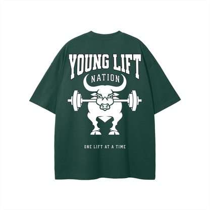 Inner Bull Tee GRN/WHT(Limited Stock)