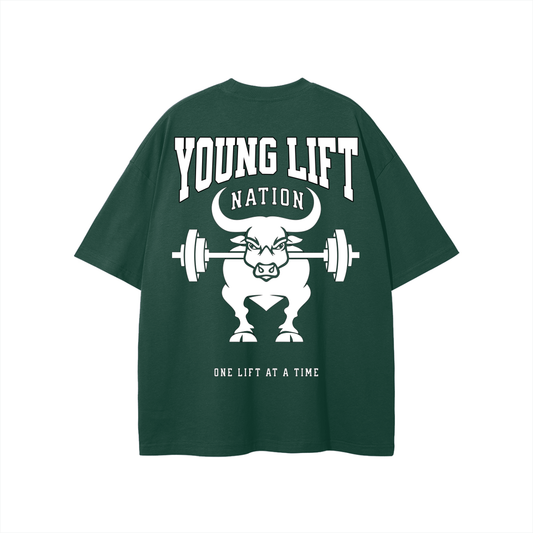 Inner Bull Tee GRN/WHT(Limited Stock)